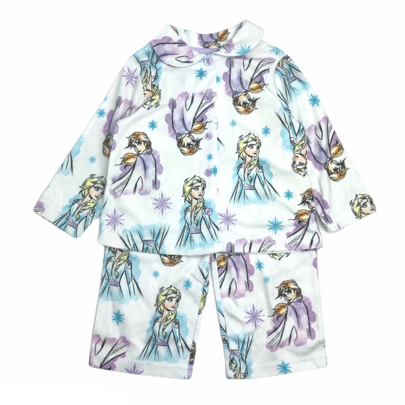 DISNEY | Frozen 2 Button-Up Pajama Set - Picture 1 of 8